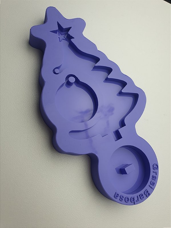 Molde arvore mini 8cm