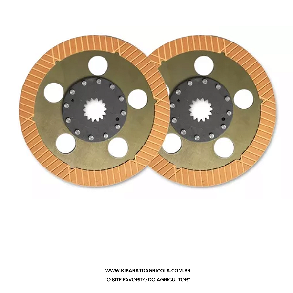 KIT DISCO DE FREIO TRATOR JOHN DEERE LINHA 5000/5303/5403/5600/5700/5055/5060/5065/5070/5075/5078/5080/5085/5090