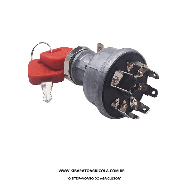 INTERRUPTOR CHAVE DE PARTIDA JOHN DEERE