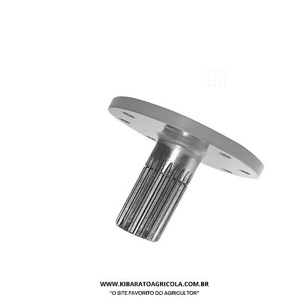 PONTA DE EIXO TRASEIRA "INFERIOR"– MASSEY FERGUSON -  95/95X/290/292/295 22 ESTRIAS / 175mm ALTURA / 71mm DIAMETRO NAS ESTRIAS / CAVA DO ANEL INFERIOR