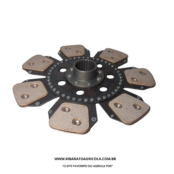 DISCO EMBREAGEM 342MM 24 ESTRIA SEM MOLA TRATOR MF/VALTRA  650/660/7140/9150/9170