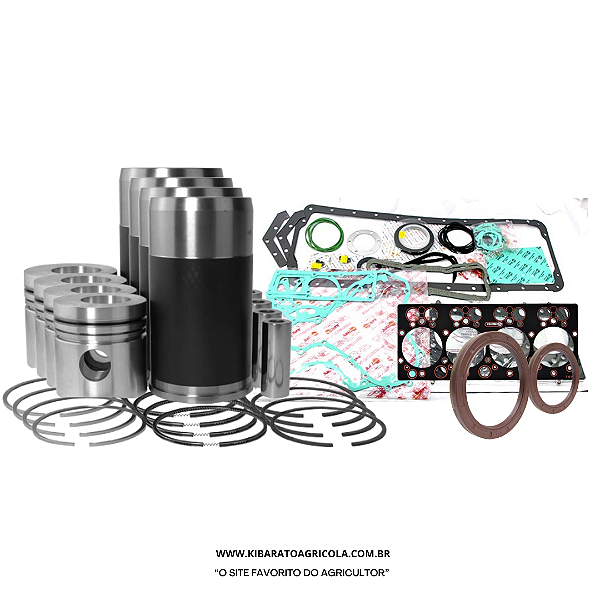 KIT MOTOR SISU 4 CILINDRO VALTRA/MF