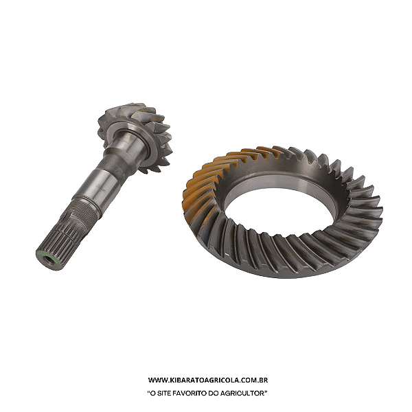 COROA E PINHAO DANA TRATOR MF 6711/6712/6713