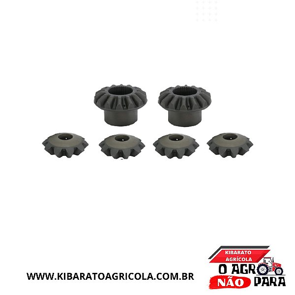 KIT ENGR DIFERENCIAL - TAFE = 2710005 -6262043M91 TRATORES MASSEY FERGUNSON LINHA 400X/5000/500/VALTRA 585/A550/WT470