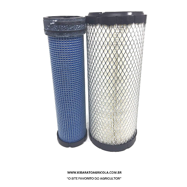 KIT FILTRO EXTERNO E INTERNO TRATOR JOHN DEERE 5055E/5065E/5075E