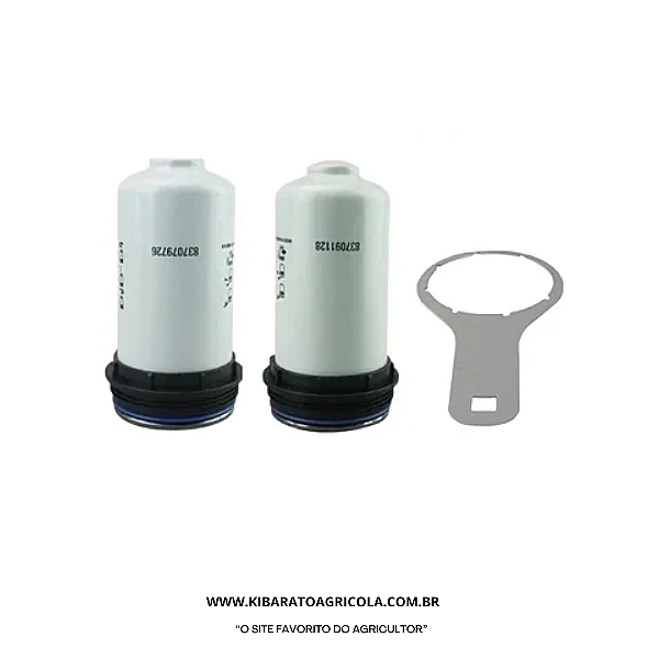 KIT 2 FILTROS DIESEL + CHAVE MF 3300/4300/4700/5700/6700