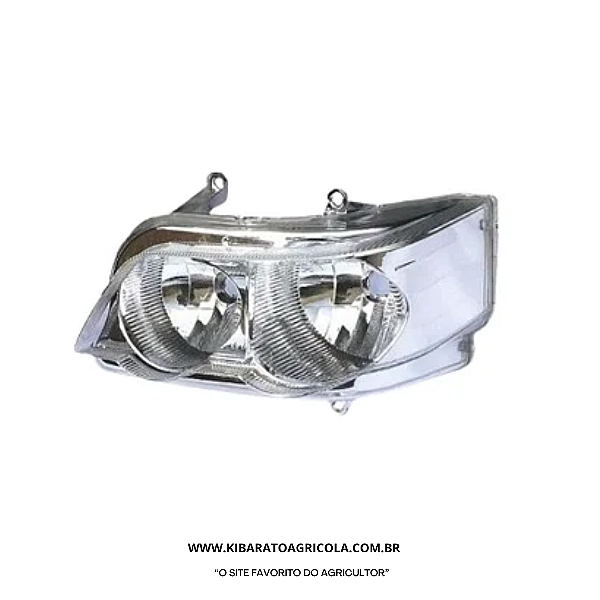 FAROL MODERNO ESQUERDO TRATOR MF L4200 4265/4275/4280/4283/4290/4292/4297