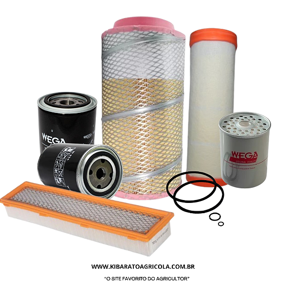 KIT FILTRO MF 4265/4275/4283 MOTOR MWM COM CABINE