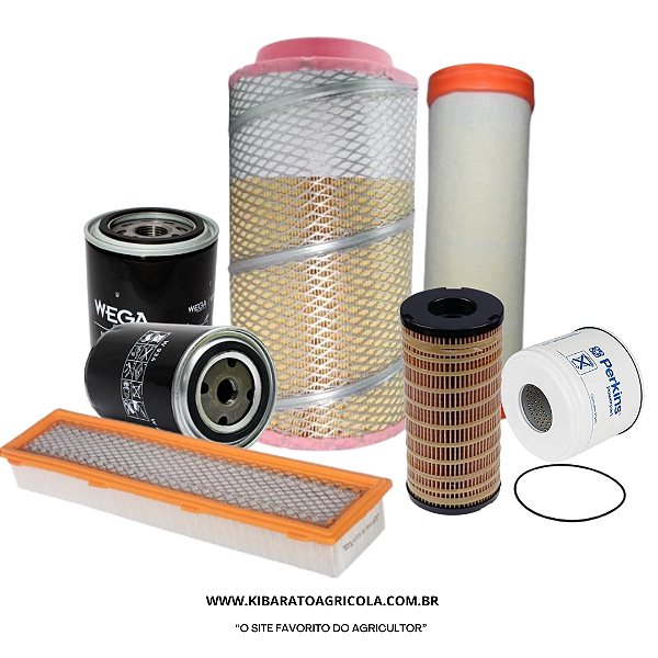 KIT FILTRO MF 4292  MOTOR PERKINS COM CABINE - BOMBA ELÉTRICA