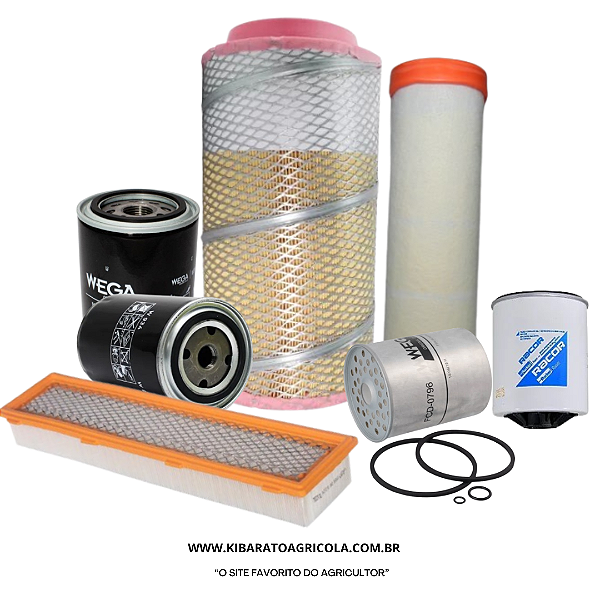 KIT FILTRO MF 4292 HD/4297/4299 MOTOR SISU COM CABINE