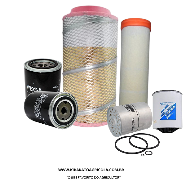 KIT FILTRO MF 4292 HD/4297/4299 MOTOR SISU SEM CABINE