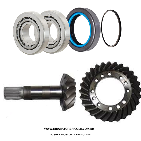 KIT TRAÇÃO CARRARO 20.14 / 20.16  COROA E PINHÃO 13X28