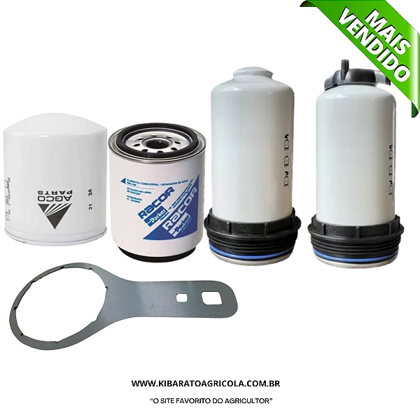 KIT FILTRO MOTOR TRATOR  MF 6711/6712/6713/6714 MODERNO