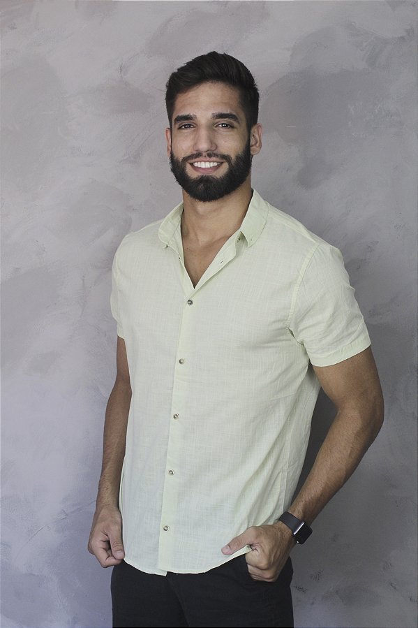 Camisa de Linho Cardiff