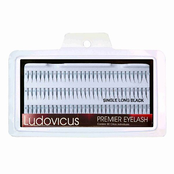 Cílios Fio a Fio Ludovicus Single Long 12mm (Origem: Indonésia)