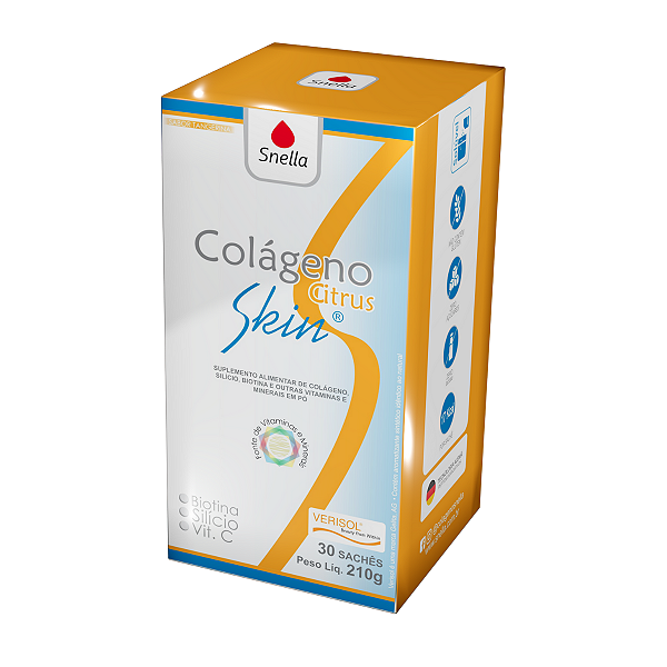 Colágeno Verisol Citrus Skin - Sabor Tangerina