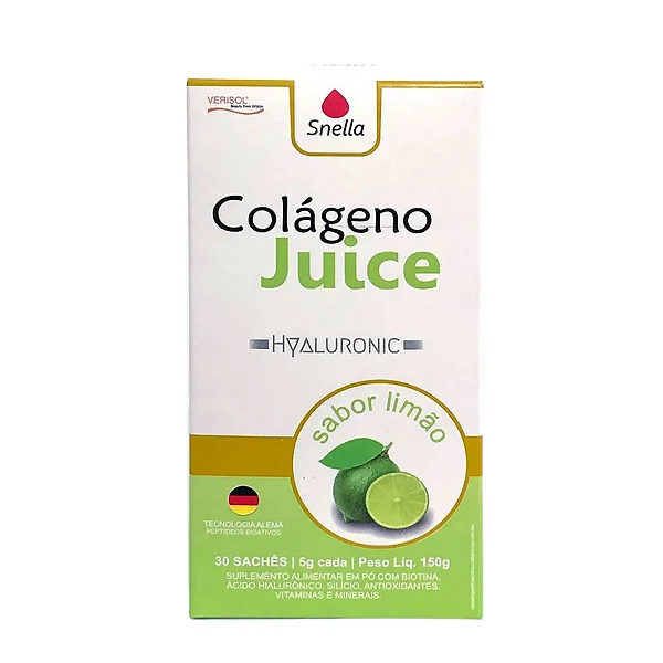 Colágeno Juice Hyaluronic  - Sabor Limão