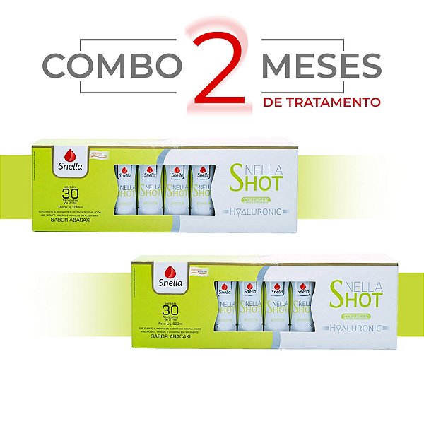 Combo 2 Colagenos Shot Abacaxi