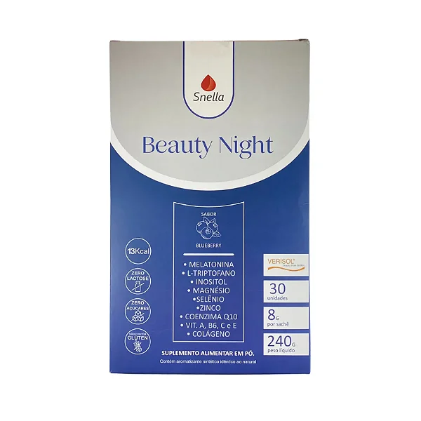Colágeno Beauty Night - Sabor Blueberry
