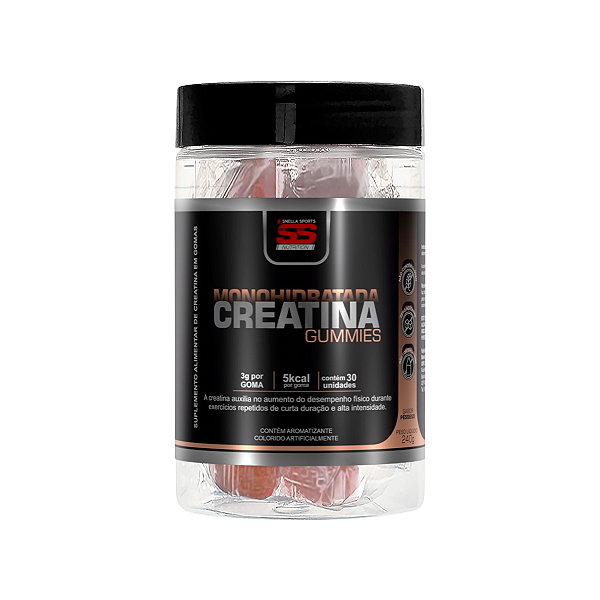 Creatina Gummies SS Nutrition - Sabor Pêssego