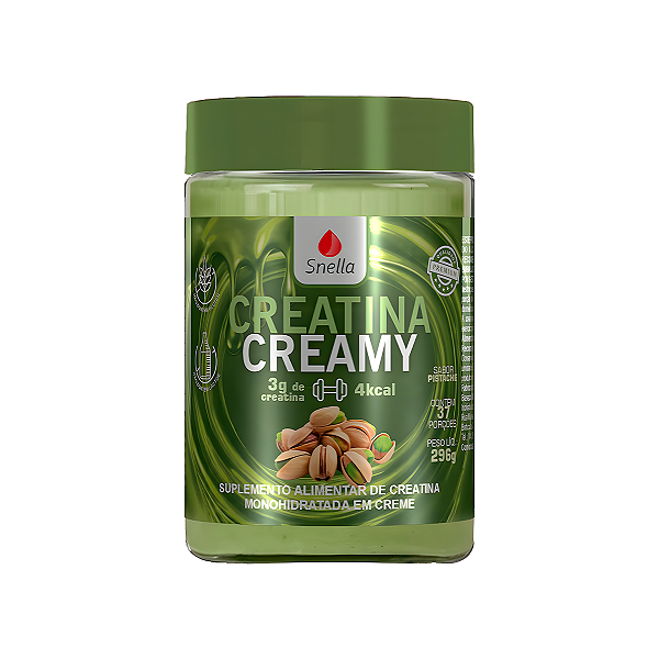 Creatina Creamy - Sabor Pistache