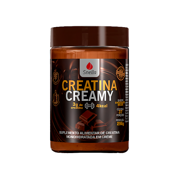 Creatina Creamy - Sabor Chocolate Belga