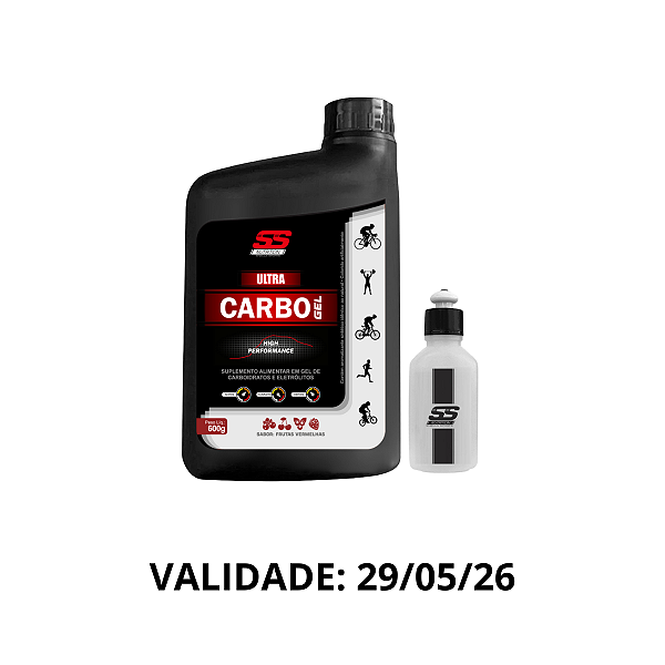 Ultra Carbogel - Sabor Frutas Vermelhas (Próximo da Validade)