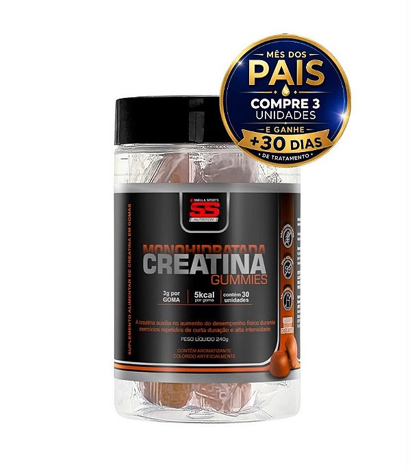 Creatina Gummies SS Nutrition - Sabor Doce de Leite