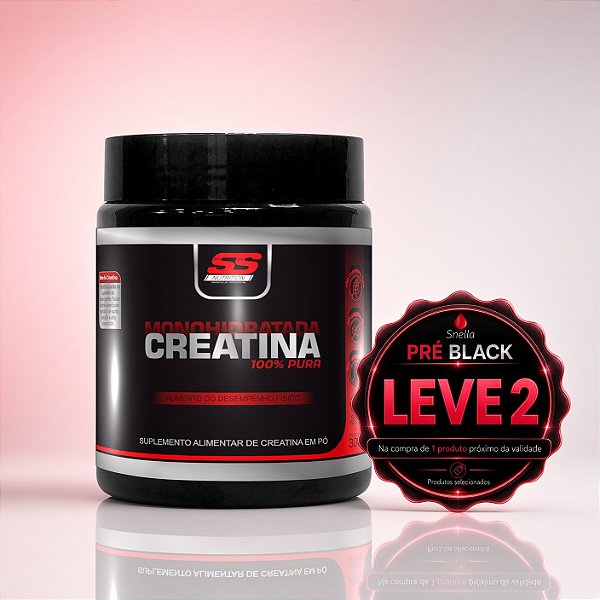 Creatina Monohidratada SS Nutrition (PRÓXIMO DA VALIDADE)