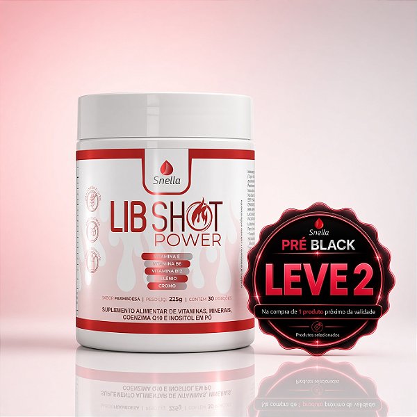 Lib Shot - Sabor Framboesa (PRÓXIMO DA VALIDADE)