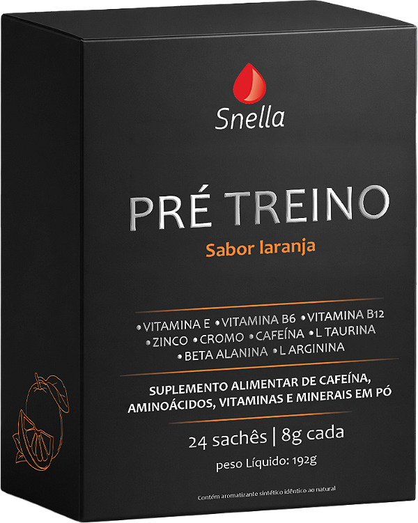 Pré Treino - Sabor Laranja