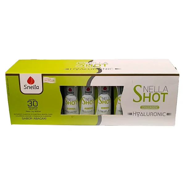 Colágeno Shot Hyaluronic - Sabor Abacaxi