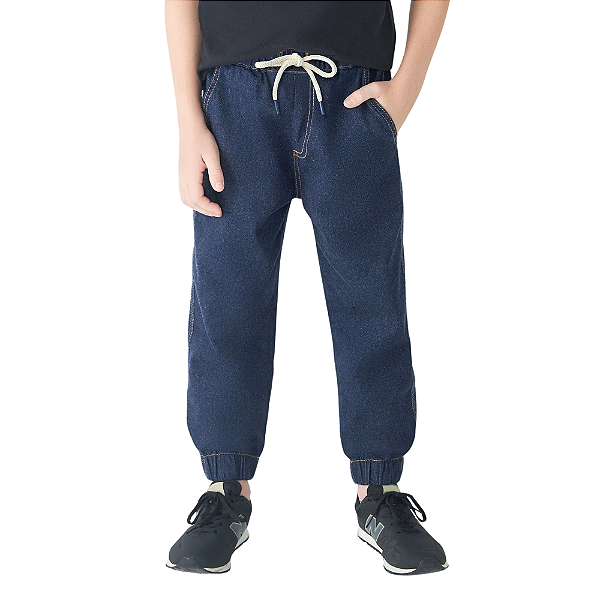 Calça Jeans Hering Jogger Infantil Menino - Ernest Online - Ofertas