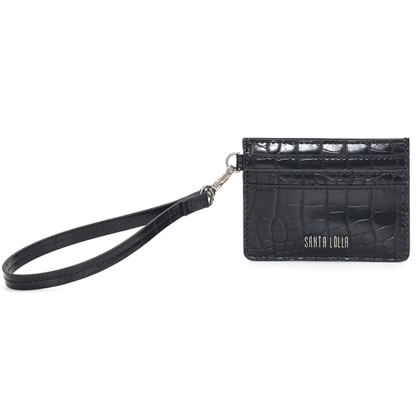 Porta Cartão Santa Lolla Croco Feminino