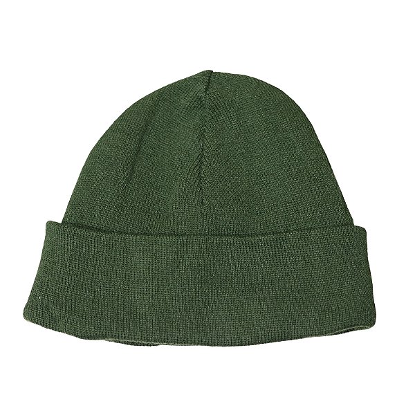 Gorro Ernest Tricot Duplo Básico Liso Unissex