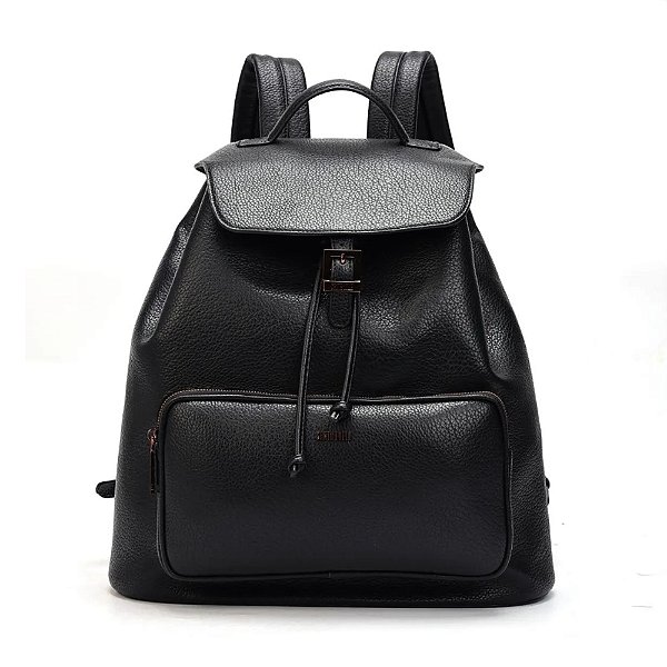 Mochila Santa Lolla Grande Floater Preta Feminina