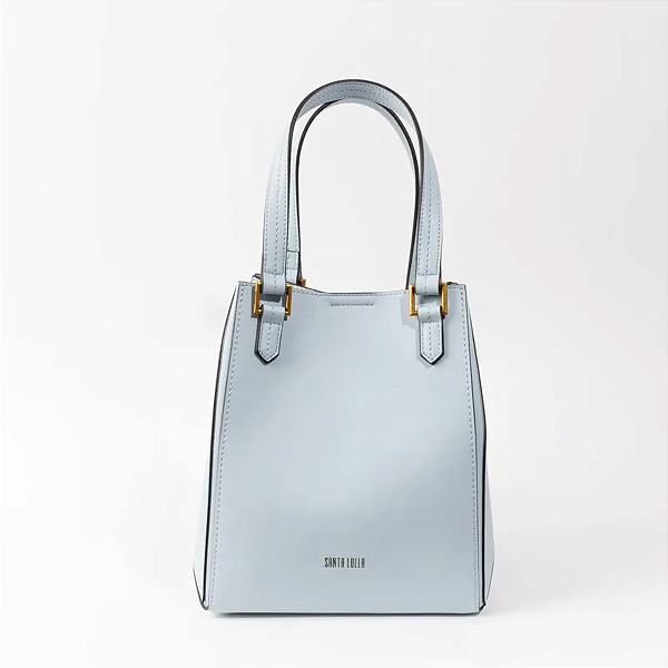 Bolsa Santa Lolla Shopper Soft Alça Ombro Cloud Azul
