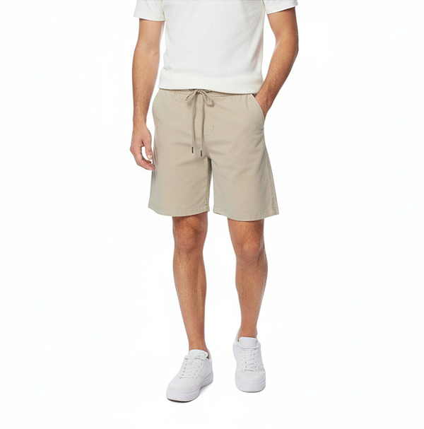 Bermuda Broken Rules Casual Kaqui Masculina