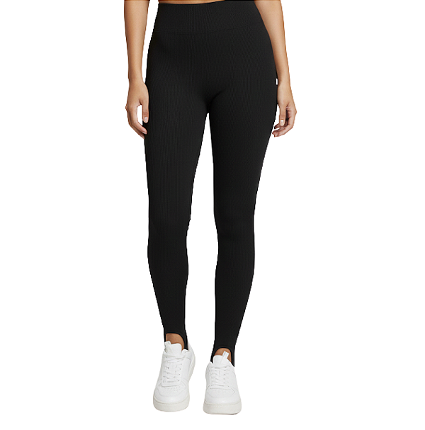 Calça Susan Legging Poliamida Canelada Feminina