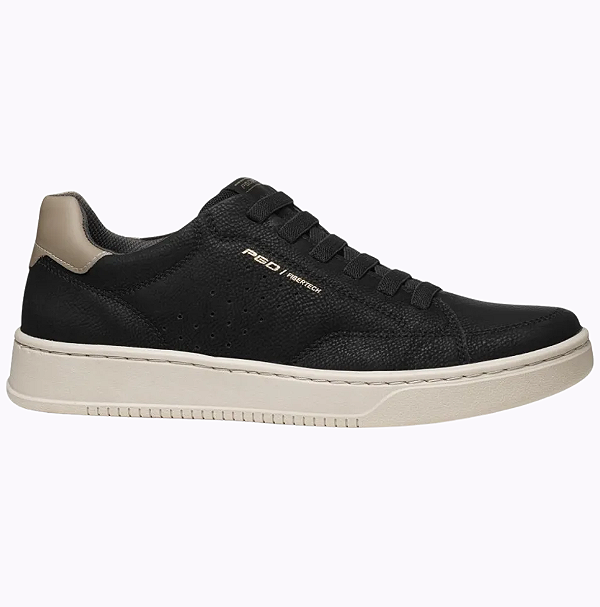 Sapatênis Pegada Fibertech Preto Casual Masculino