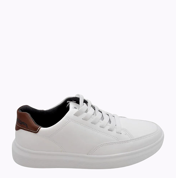 Sapatênis Pegada Microfibra Casual Cadarço Elástico Masculino