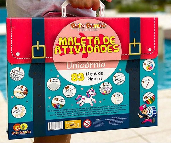 Maleta Pequeno Artista - Unicornio