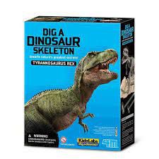 Kit Escavação de Esqueleto Tiranossauro Rex