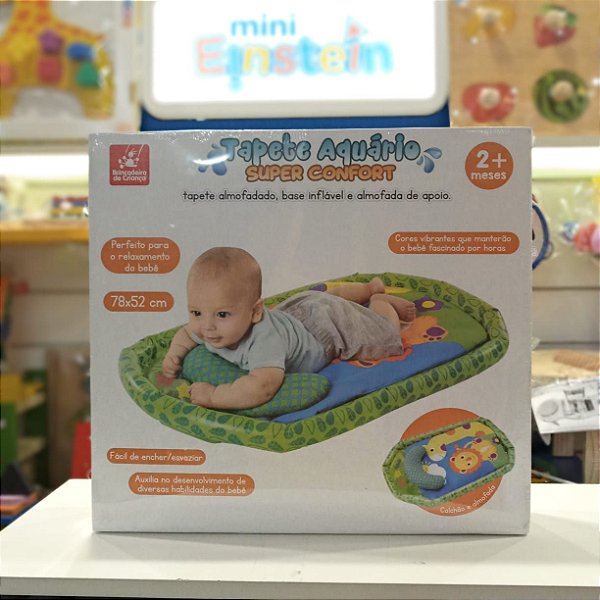 Tapete para Babê super Confortável - Mini Einstein Brinquedos Educativos