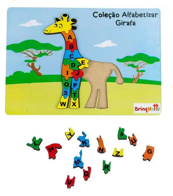 Coleçao Alfabetizar - Girafa