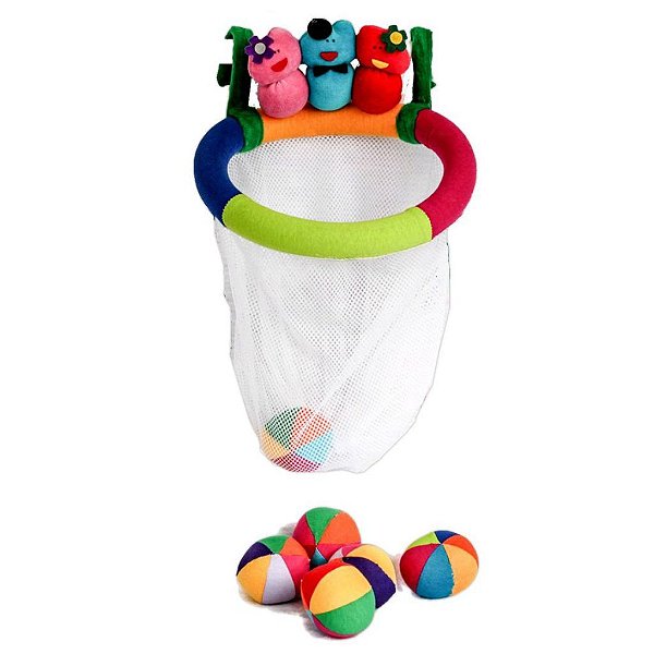 Bola ao Cesto bebe Brinquedo Sensorial