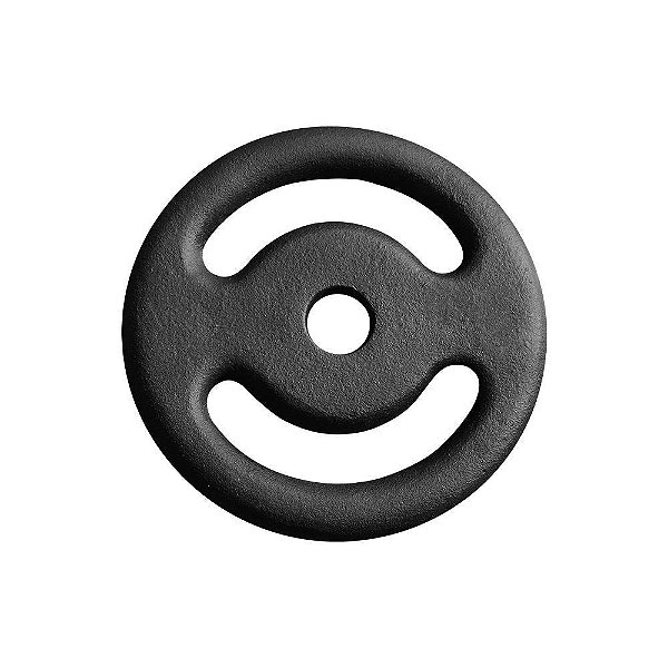 Anilha de Ferro Pintada Vazada - 25 kg