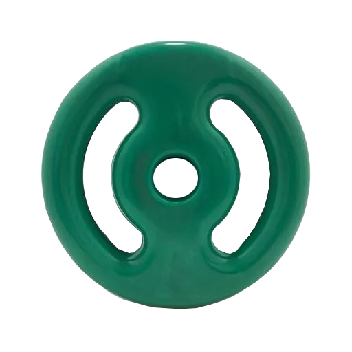 Anilha Vazada Emborrachada - 1 kg