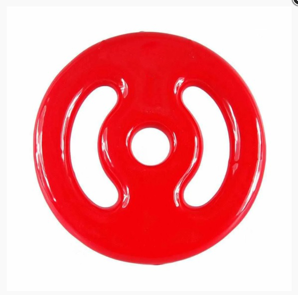 Anilha Vazada Emborrachada - 3 kg