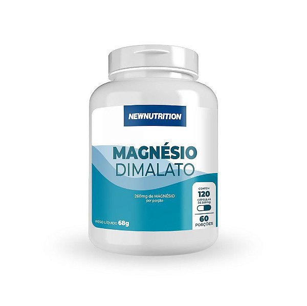 Magnésio Dimalato 260 mg - 120 cápsulas